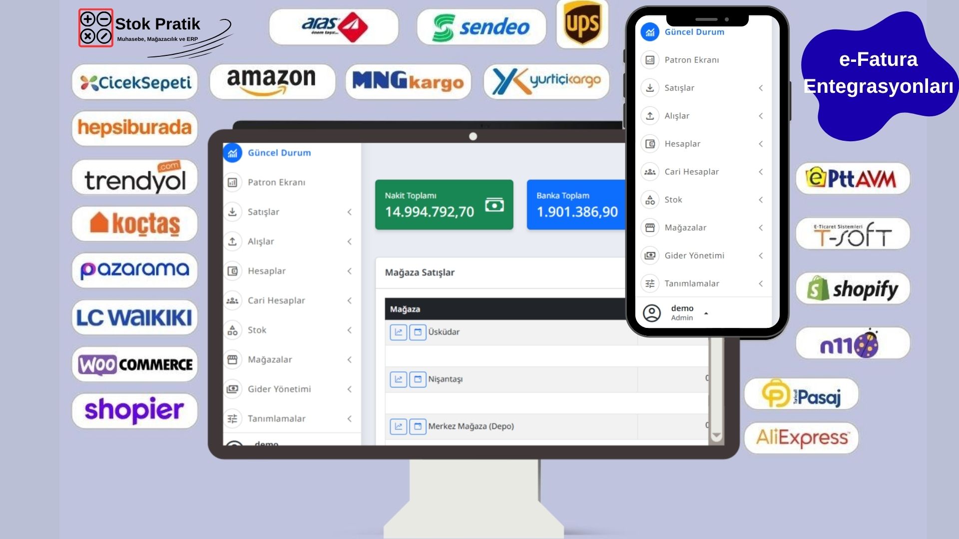 Stok Pratik E-Ticaret